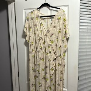 Love fire maxi dress